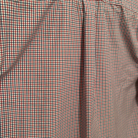 Ralph Lauren Men's Red and Blue Plaid Shirt - XL Slim Fit - 100% Cotton - Picture 6 of 8